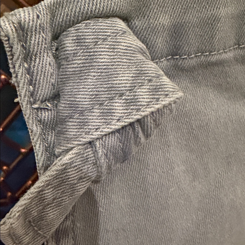 NWT SMALL Zenana Chambray Blue STRETCH Short Overalls - Picture 5 of 7
